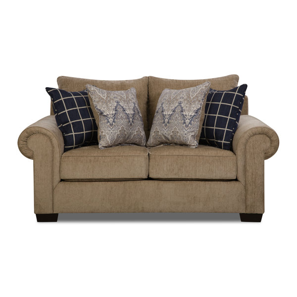 Alcott Hill Della Loveseat by Simmons Upholstery & Reviews Wayfair